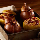 Baked Apples and pears