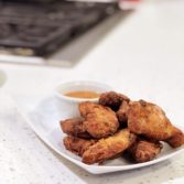 Ginger Fried Chicken Wings