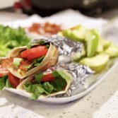 Sriracha Ranch BLT Breakfast Burritos