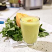 Cantaloupe and Cucumber Smoothie