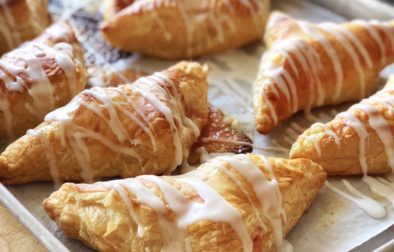 Lemon and Cherry Turnovers