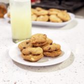 Dulce de Leche Chocolate Chip Cookie Sandwiches