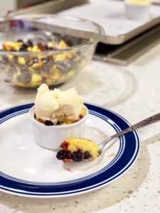 Lemon Berry Cobbler