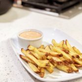 French Fries with Dipping Sauce