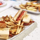 Bacon Tomato Sandwich with Air-Fries