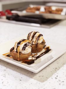 Chocolate Chip Cookie Ice Cream Bowls