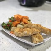 Air Fried Chicken Tenders and Taters