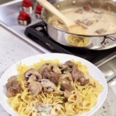 Beef Stroganoff