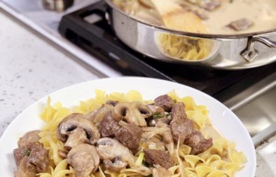 Beef Stroganoff