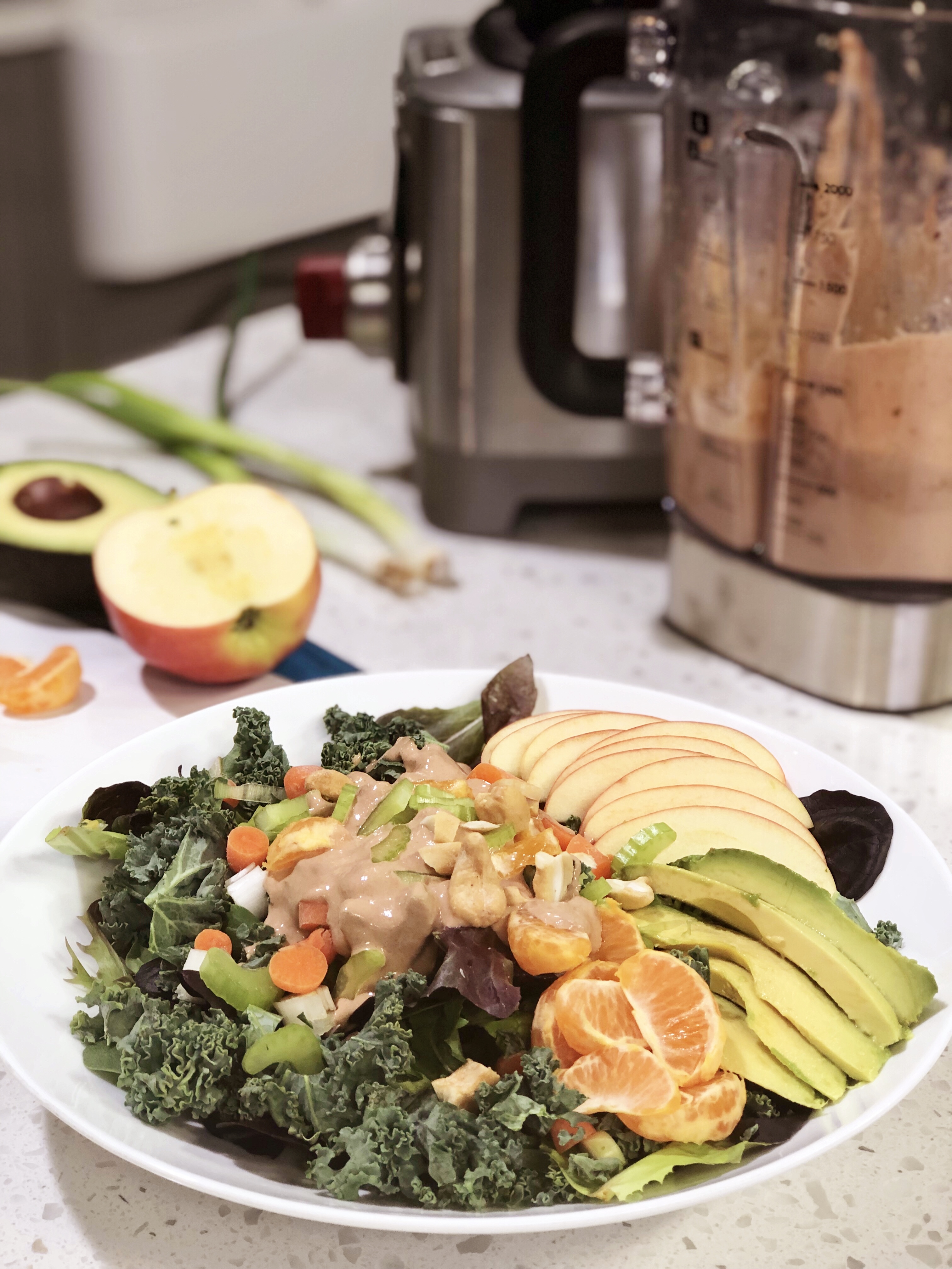 Cashew Salad Dressing - cooking with chef bryan