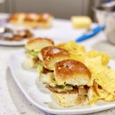 Pork Sliders with Butter Garlic Glaze