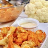 Spicey Fried Cauliflower Bites