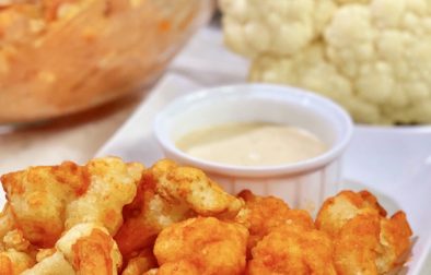 Spicey Fried Cauliflower Bites