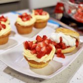 Strawberry Shortcake Cupcakes