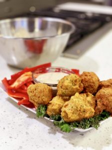 Falafel Balls with Tahini Sauce