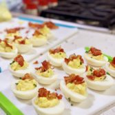 Deviled Eggs with Bacon