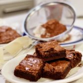 Chocolate Meringue Brownies