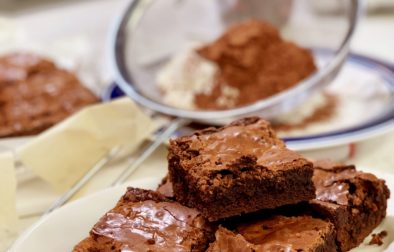 Chocolate Meringue Brownies