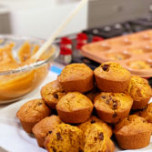 Pumpkin Chocolate Chip Muffins