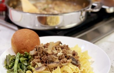 Beef Hamburger Stroganoff