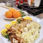 Rosemary Orange Turkey with Pan Gravy