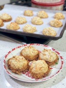 Chocolate Dipped Macaroons