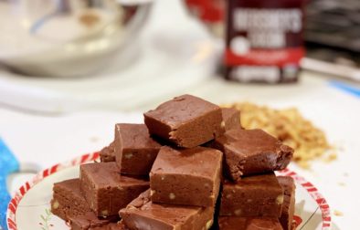 Chocolate Expresso Fudge with Walnuts