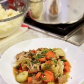 Irish Stew with Mashed Potatoes