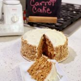 Sourdough Carrot Cake with Cream Cheese Frosting