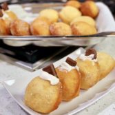 Sourdough Donuts with Caramel Cream Filling