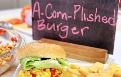 Mission A-Corn-Plished Burger