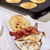 Sourdough Blueberry Pancakes