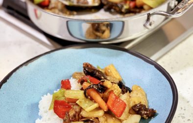 Vegetable Stir Fry with Rice