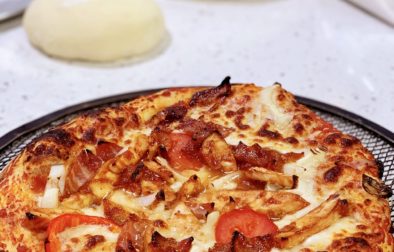 BBQ Chicken and Bacon Pizza