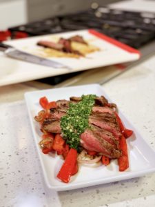 Carne Asada with Chimichurri Sauce