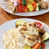 Chicken and Vegetable Kabobs