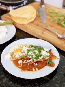 Homemade Chilaquiles