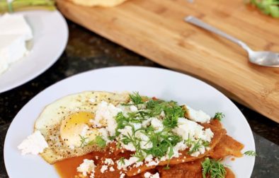 Homemade Chilaquiles