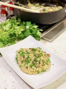 Creamy Garlic Parmesan Risotto