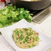 Creamy Garlic Parmesan Risotto