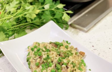 Creamy Garlic Parmesan Risotto