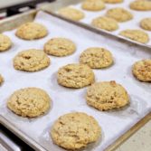 Almond Oatmeal Cookies