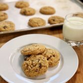 Brown Butter Oatmeal Craisin Cookies