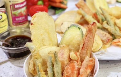 Tempura Vegetable Rice Bowls