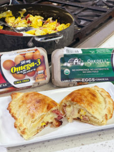 Oakdell Egg Breakfast Calzone