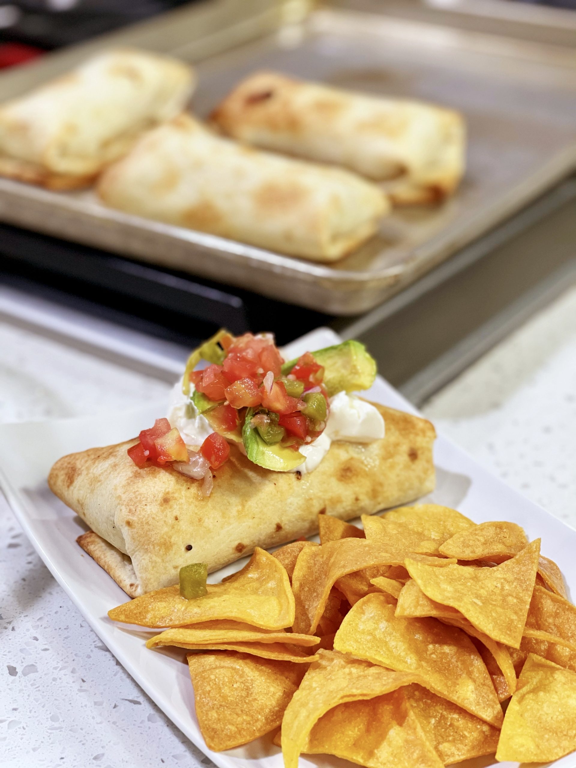 Chicken Chimichangas