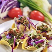 Beef Taco Salad with Fresh Salsa