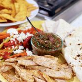 Summertime Chicken Fajitas