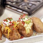 Air-Fryer Baked Potatoes