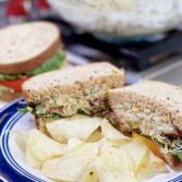 Garbanzo Bean “Tuna” Salad Sandwich